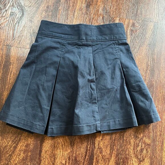 Gap kids NWT Girls mini navy pleated uniform skort 6 slim - Picture 1 of 5